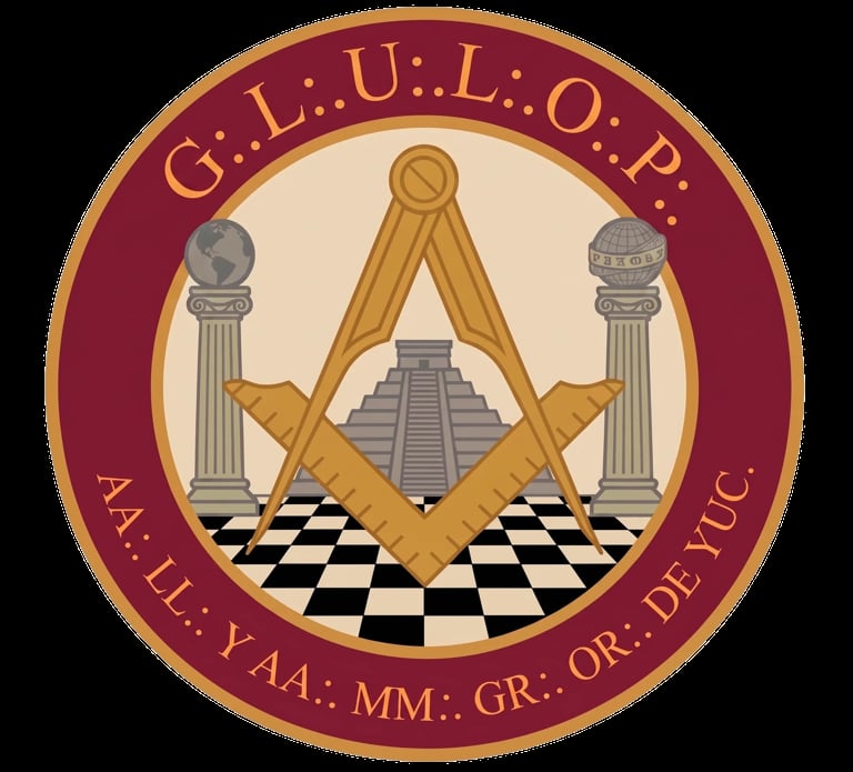 G:.L:.U:.L:.O:.P:. escudo masónico